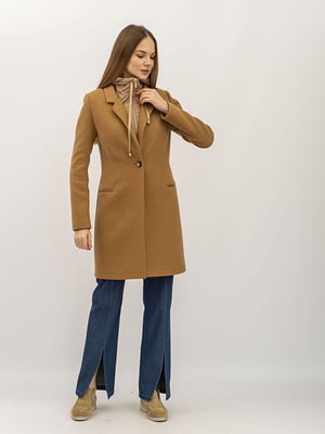 Пальто коричневе Каро | 6883491