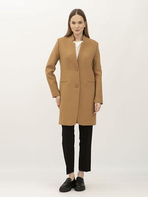 Пальто коричневе Клєра 01 | 6883500