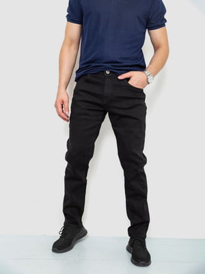 Прямые черные джинсы | 6888253