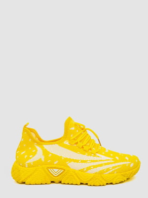 Желтые текстильные кроссовки | 6888494