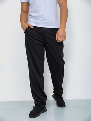 Трикотажные черные брюки | 6888977