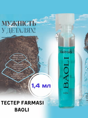 Тестер чоловічої парфумованої води Baoli (1,4 мл) | 6887338