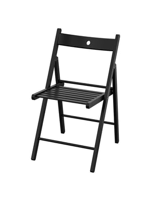 Чорний складний стілець | 6942273