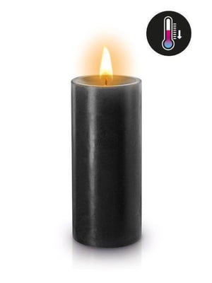 БДСМ-свічка низькотемпературна SM Low Temperature Candle Black | 6668493