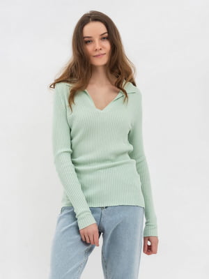 Пуловер зелений №31  | 6978990