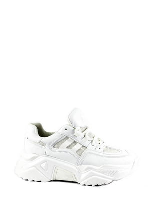 Білі шкіряні кросівки | 6983051