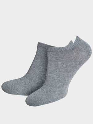Спортивні темно-сірі шкарпетки з посиленою п'ятою | 6989891