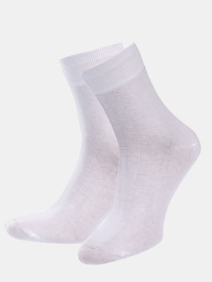 Базові безшовні білі шкарпетки | 6989936