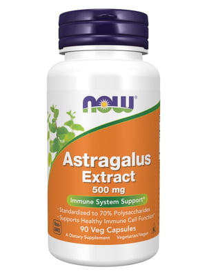 Вітамінна добавка Astragalus Extract 500mg - 90vcaps | 6995869