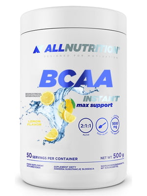 Добавка BCAA Max Support Instant - 500g Lemon | 6995965