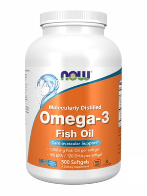 Вітамінна добавка Omega 3 1000mg - 500 Sgels | 6996023