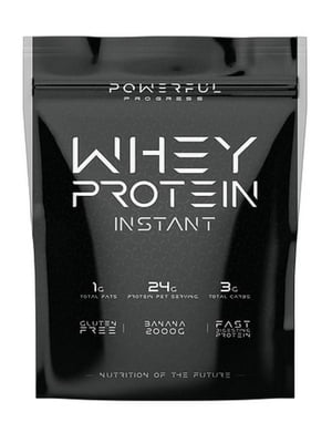 Протеїн 100% Whey Protein Instant - 2000g Strawberry | 6996025