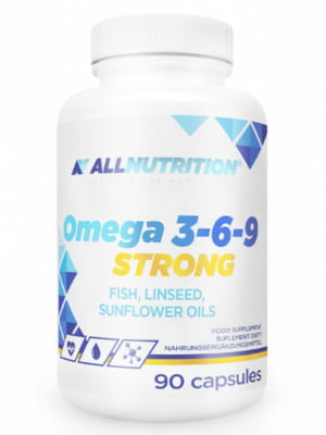 Вітамінна добавка Omega 3 6 9 Strong -90caps | 6996149