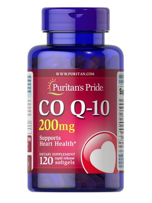 Вітамінна добавка CO Q-10 200mg - 120softgels | 6996260