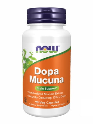 Вітамінна добавка Dopa Mucuna - 90vcaps | 6996264