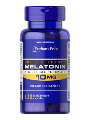 Вітамінна добавка Melatonin 10mg - 120tabs | 6996372