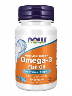 Вітамінна добавка Omega-3 1000mg - 30 sgels | 6996499