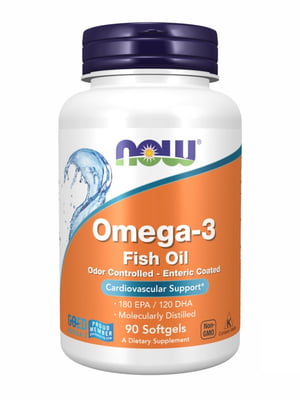 Вітамінна добавка Omega-3 Enteric - 90 sgels | 6996501