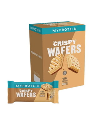 Вафлі Crispy Wafers - 10x40g Vanilla | 6996525