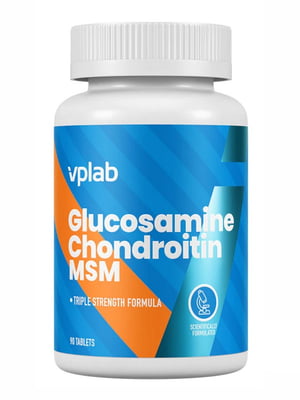 Харчова добавка Glucosamine Chondroitin MSM - 90 tabs | 6996535