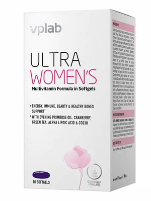 Полівітаміни Ultra Women's Multivitamin - 90 softgels | 6996537