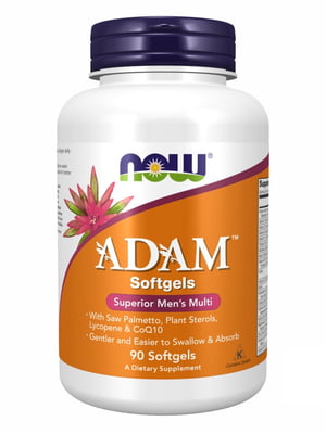 Вітамінна добавка Adam Men's Multi - 180 Softgels | 6996555