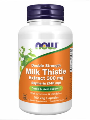 Вітамінна добавка Silymarin Milk Thistle 300mg - 100 vcaps | 6996642