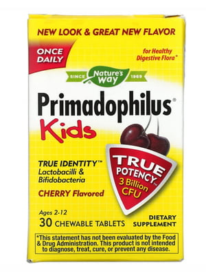 Дієтична добавка Primadophilus® - 30 tabs Cherry | 6996768