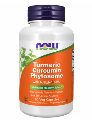 Вітамінна добавка Turmeric Curcumin Phytosome 500mg - 60 vcaps | 6996800