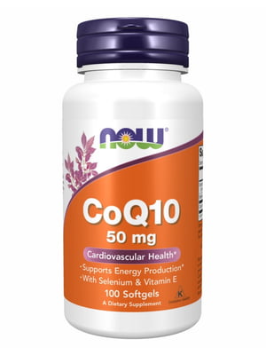 Вітамінна добавка CoQ10 50mg + Vit E - 100 sgels | 6997028