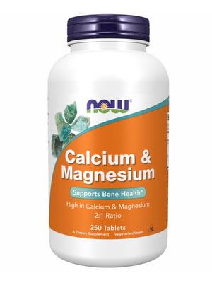 Вітамінна добавка Calcium Magnesium - 250 tabs | 6997053