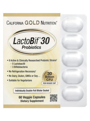 Харчова добавка LactoBif 30 Probiotics | 6997388