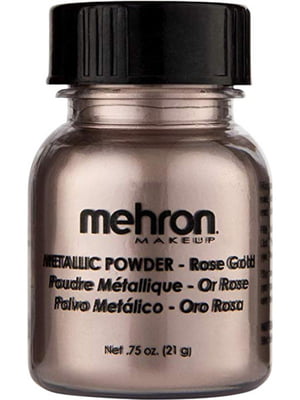 Металева пудра-порошок Metallic Powder, Rose Gold (Рожеве золото), 28 г | 7000695