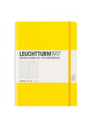 Жовтий блокнот з аркушами в лінію | 7016036