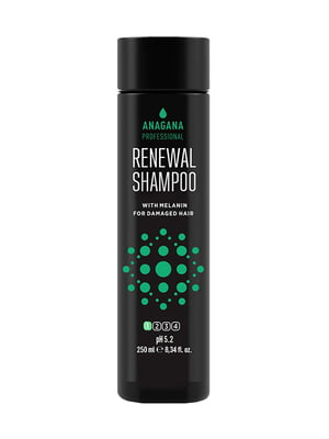 Шампунь для пошкодженого волосся Renewal Shampoo with melanin (250 мл) | 7020847