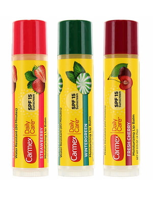 Набір бальзамів для губ у стіках 3-Pack Cherry, Strawberry, Wintergreen SPF 15 (3х4,25 г) | 7021081