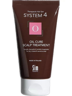 Пілінгова маска для очищення шкіри голови System 4 О Oil Cure Scalp Treatment (75 мл) | 7022510