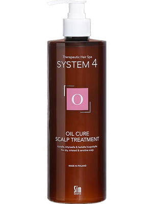 Пілінгова маска для очищення шкіри голови System 4 О Oil Cure Scalp Treatment (500 мл) | 7022512