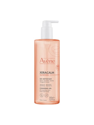 Гель очищуючий живильний Avene Xeracalm Nutrition Gel nettoyant, (500 мл) | 7047228