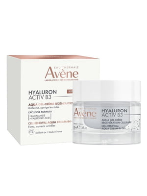 Гель-крем регенерируючий Avene Hyaluron Activ B3 Aqua Gel-Cream Cellular Regeneration, 50 мл | 7047269