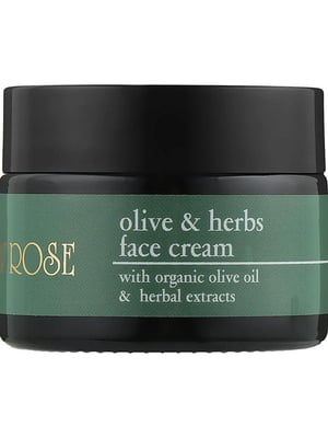 Зволожуючий та поживний крем Olive & Herbs face cream (250 гр) | 7048225