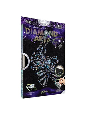 Комплект креативної творчості "Diamond art"  10 видів  Метелики | 7053352