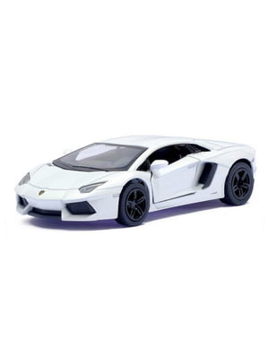 Автомодель легкова Lamborghini aventador LP 700-4, 5" 1:38 Білий | 7056724