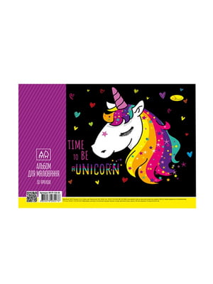 Альбом для малювання на пружині Unicorn | 7058594