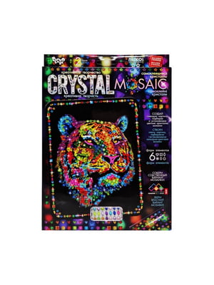 Креативна творчість "Crystal mosaic Тигр"  6 форм елементів | 7059744