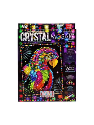 Креативна творчість "Crystal mosaic Папуга"  6 форм елементів | 7059746