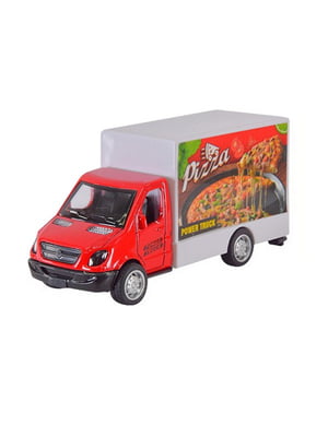 Дитяча машинка "Delivery" масштаб 1:64 Червоний | 7062988