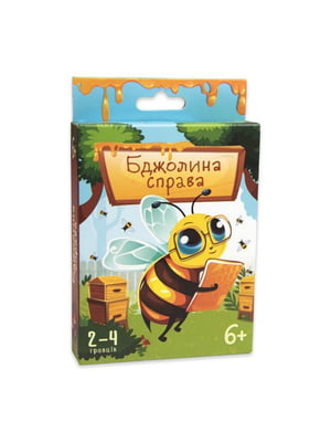 Карткова настільна гра «Бджолина справа» українською мовою 42 картки | 7063986