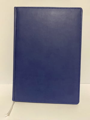 Щоденник датований А5, 2025 рік, 176 аркушів, синій, лінія | 7099319