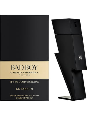 Парфумована вода чоловіча Carolina Herrera Ch Bad Boy Le Parfum 2021 (50 мл)  | 7107093